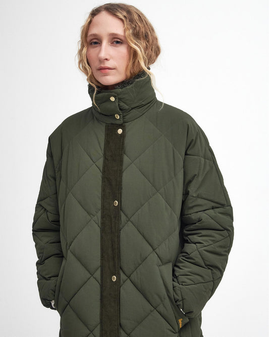 Barbour Bearnie Womens Long Puffer Jacket