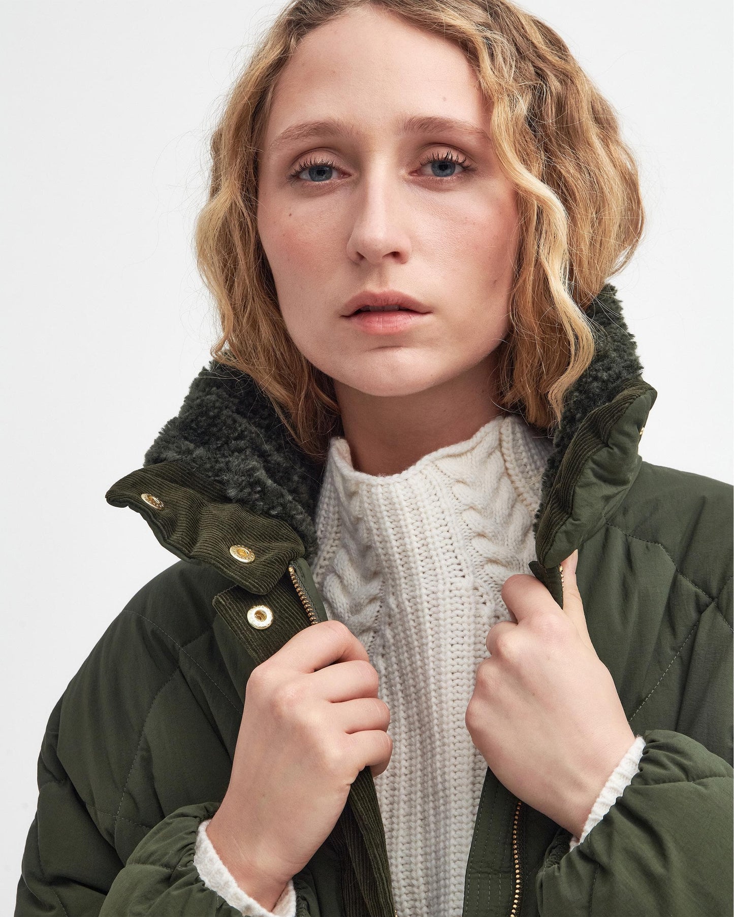 Barbour Bearnie Womens Long Puffer Jacket