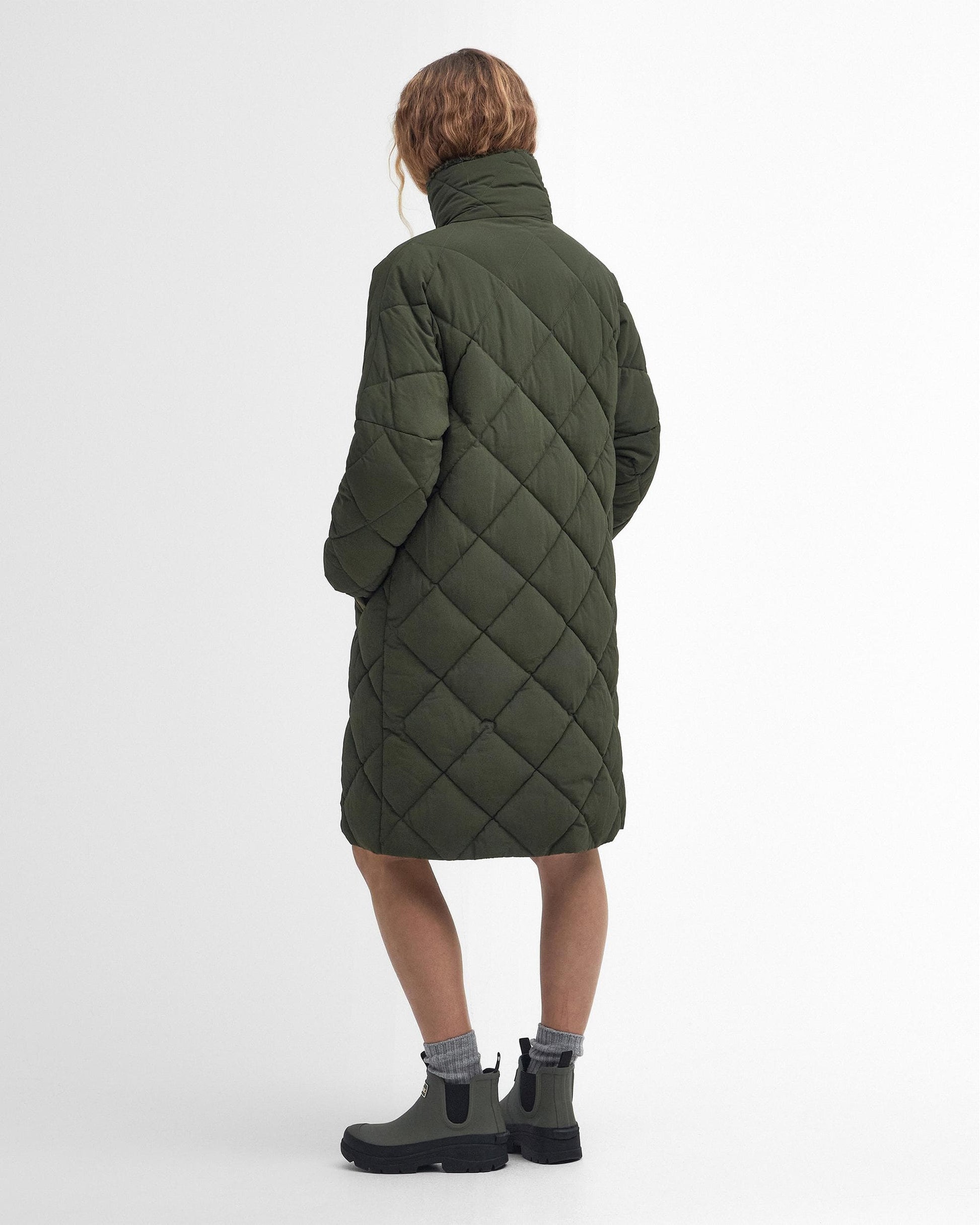 Barbour Bearnie Womens Long Puffer Jacket