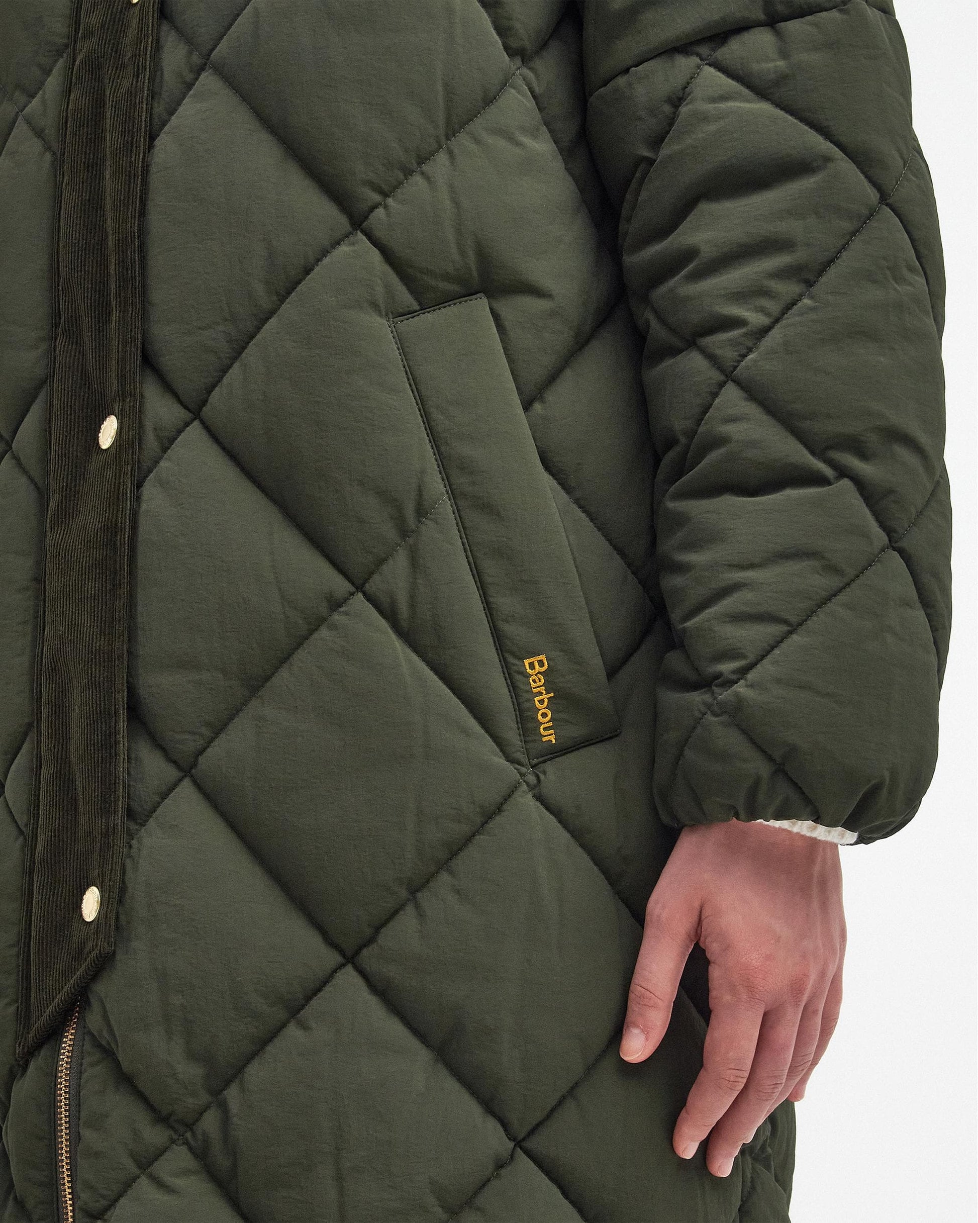 Barbour Bearnie Womens Long Puffer Jacket