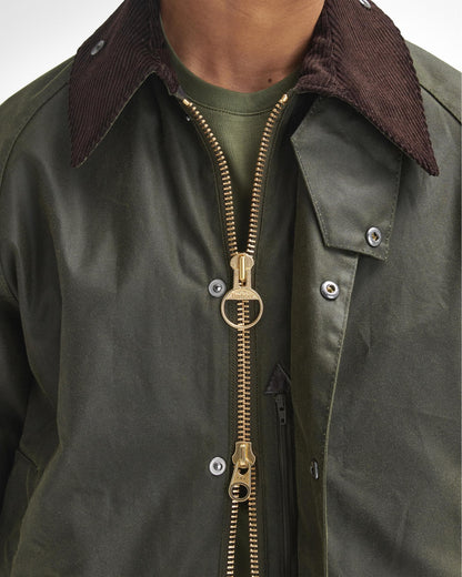Barbour Beaufort Mens Wax Jacket - Archive Olive