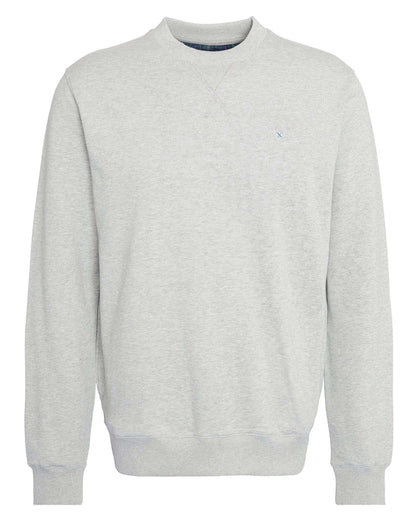 Barbour Beckhill Mens Crew Neck Sweatshirt - Grey Marl