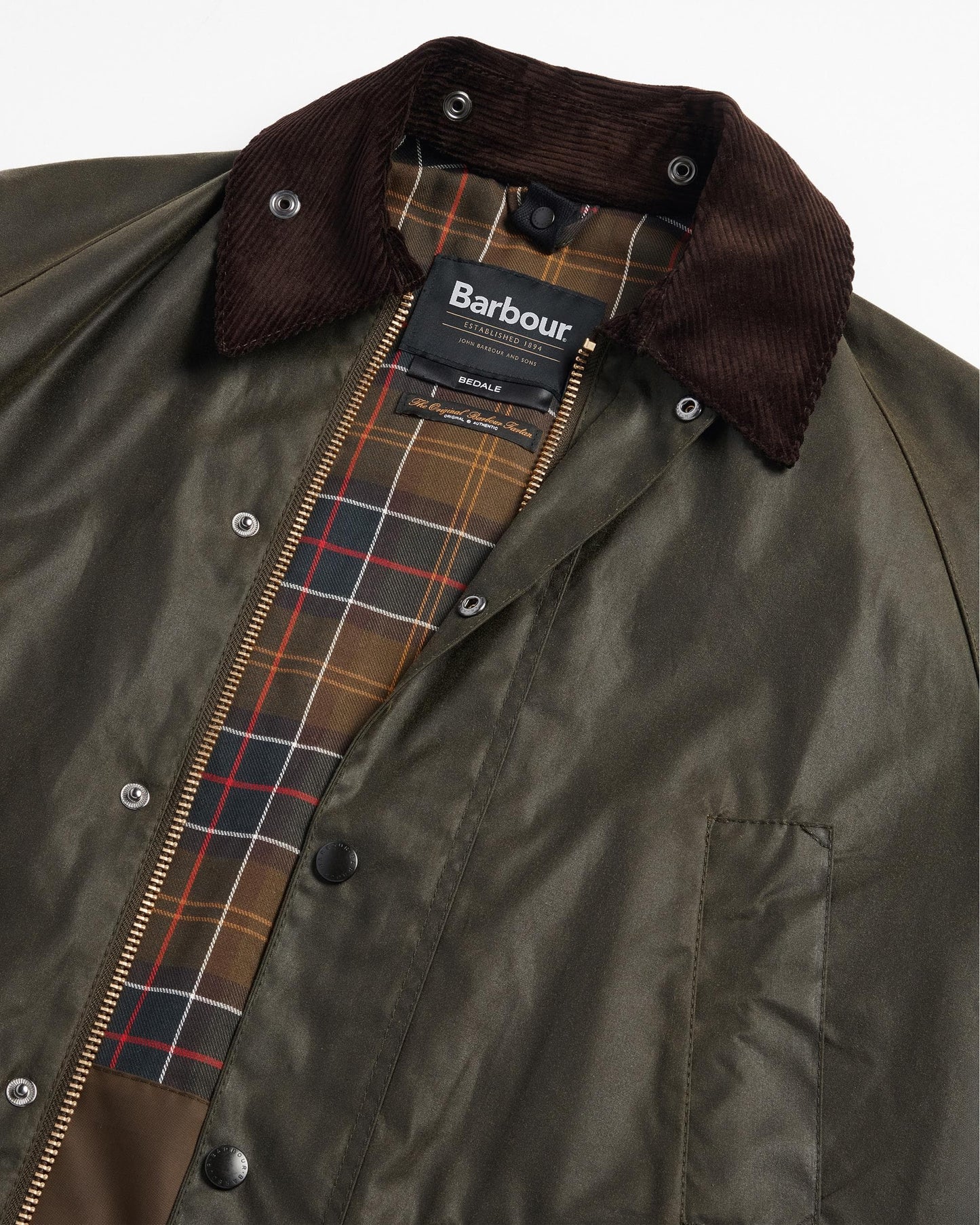 Barbour Bedale Mens Wax Jacket - Archive Olive