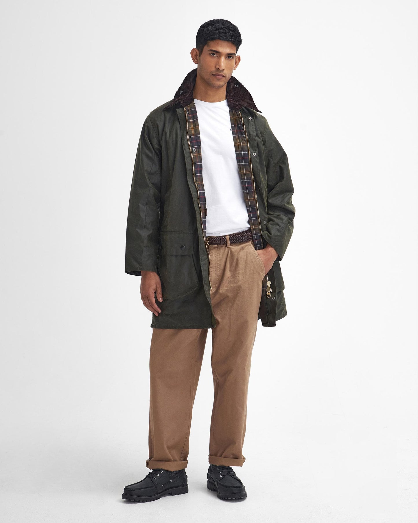 Barbour Border Mens Wax Jacket