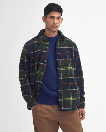 Barbour Bryson Mens Fleece Overshirt