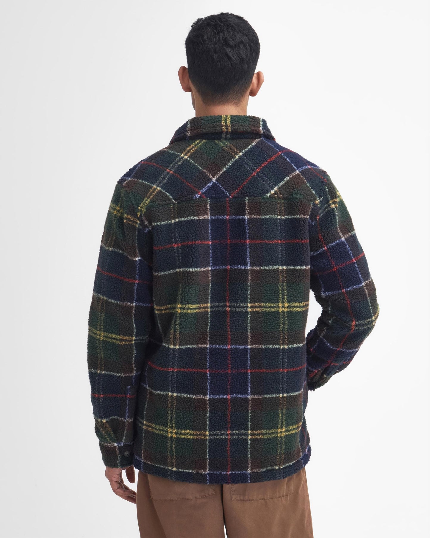 Barbour Bryson Mens Fleece Overshirt - Classic Tartan