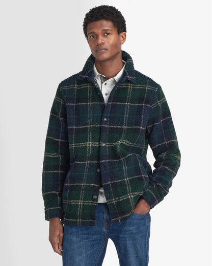 Barbour Bryson Mens Fleece Overshirt