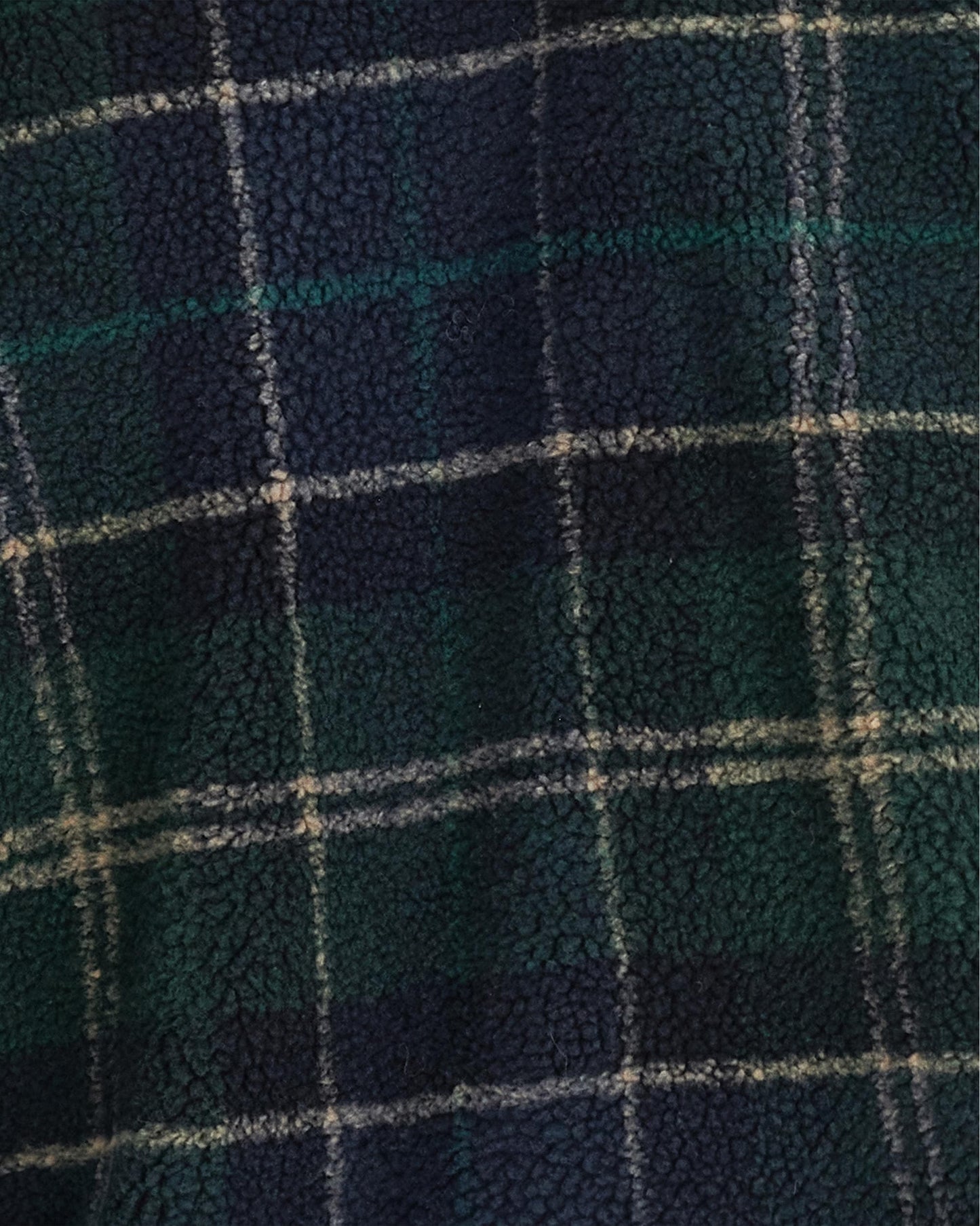 Barbour Bryson Mens Fleece Overshirt - Green Loch Tartan