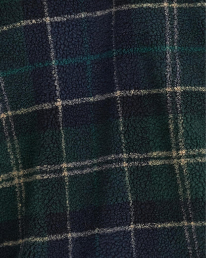 Barbour Bryson Mens Fleece Overshirt - Green Loch Tartan