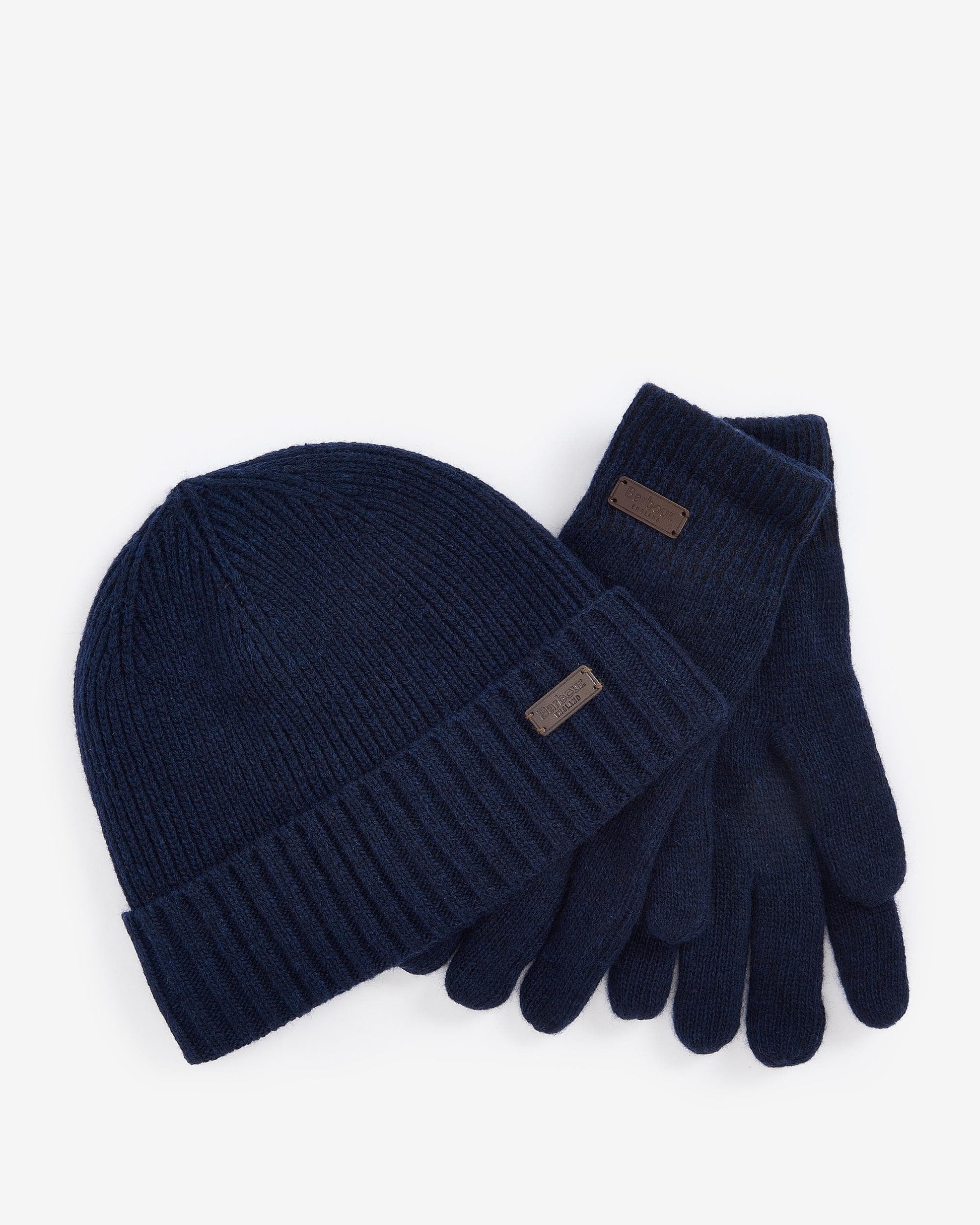 Barbour Carlton Beanie & Gloves Mens Gift Set