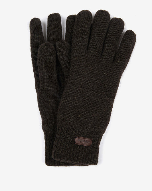 Barbour Carlton Mens Gloves - Dark Green
