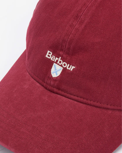 Barbour Cascade Mens Sports Cap - Highland Red