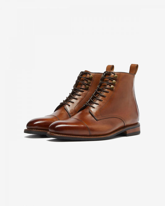 Oliver Sweeney Inglesham Mens Antiqued Calf Leather Boots