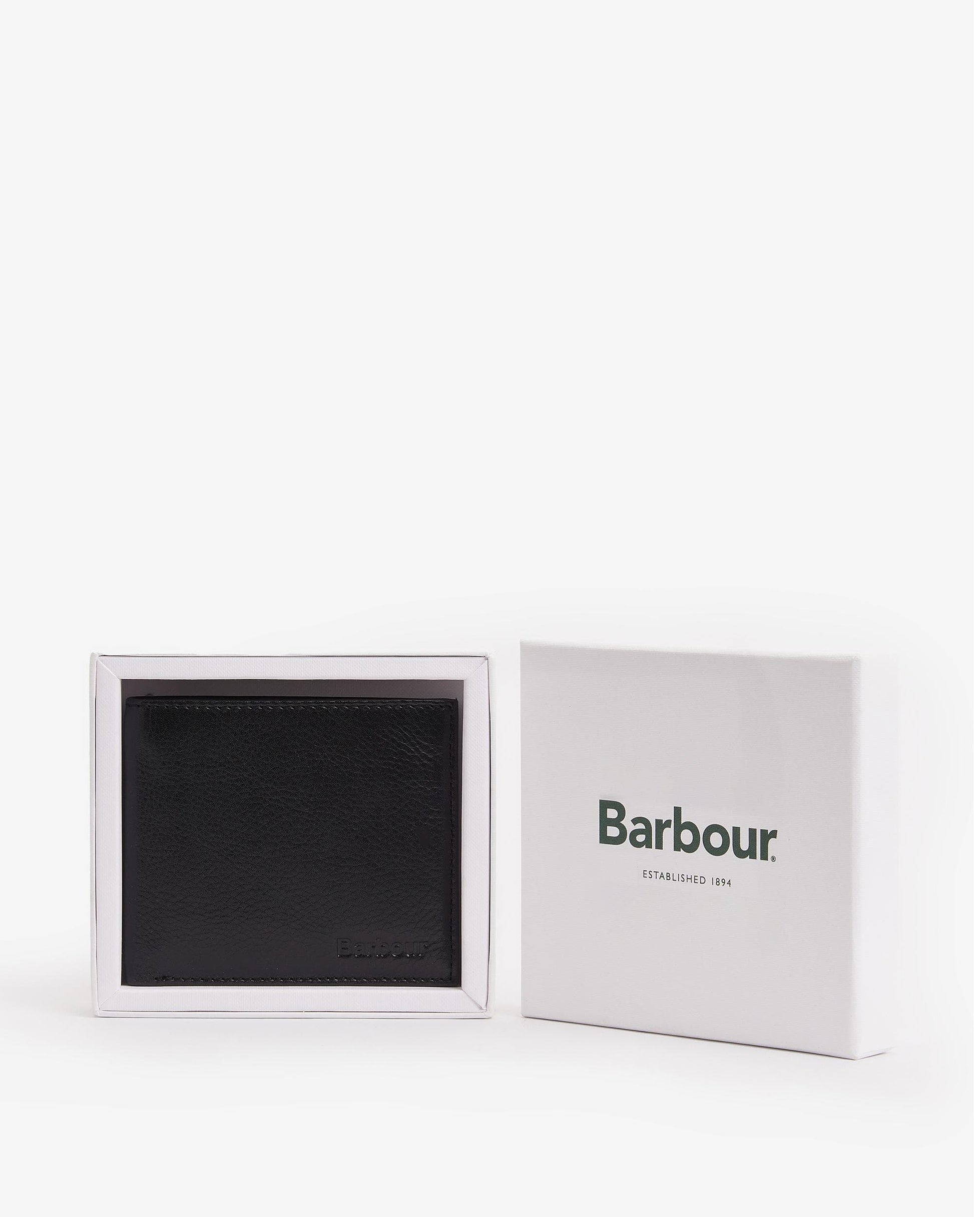 Barbour Colwell Mens Leather Billfold Wallet