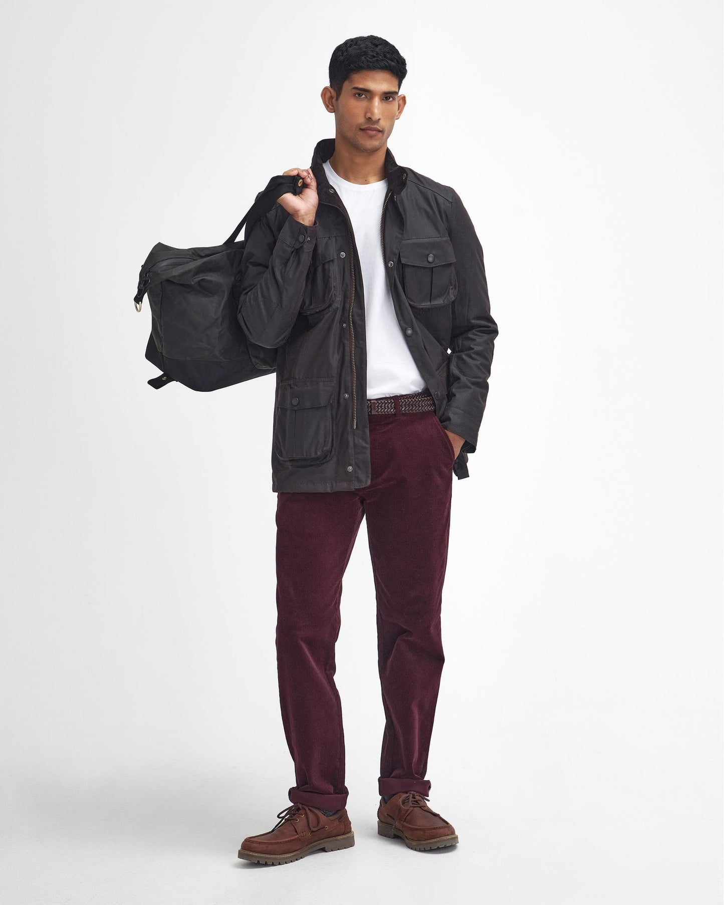 Barbour Corbridge Mens Wax Jacket - Rustic/Classic
