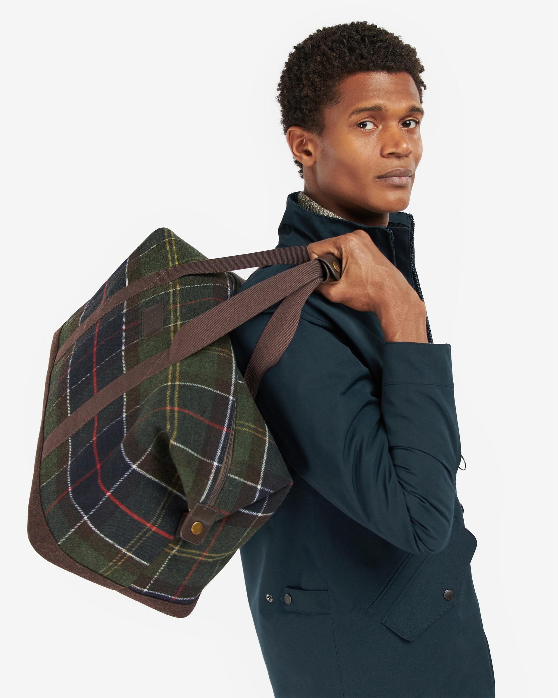 Barbour Cree Unisex Tartan Holdall