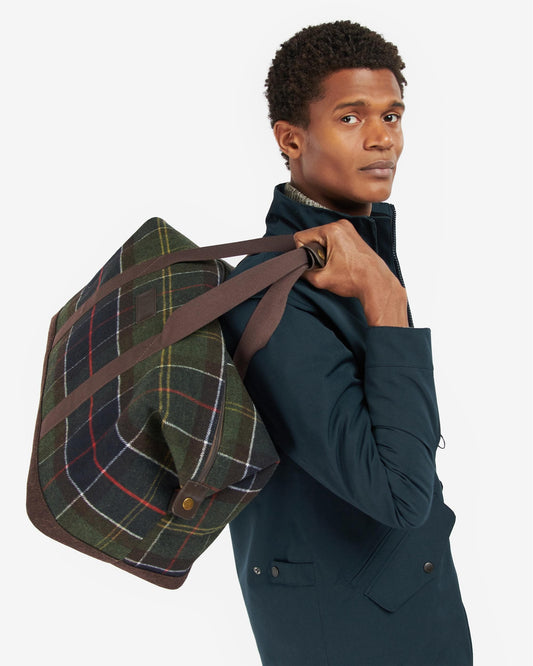 Barbour Cree Unisex Tartan Holdall