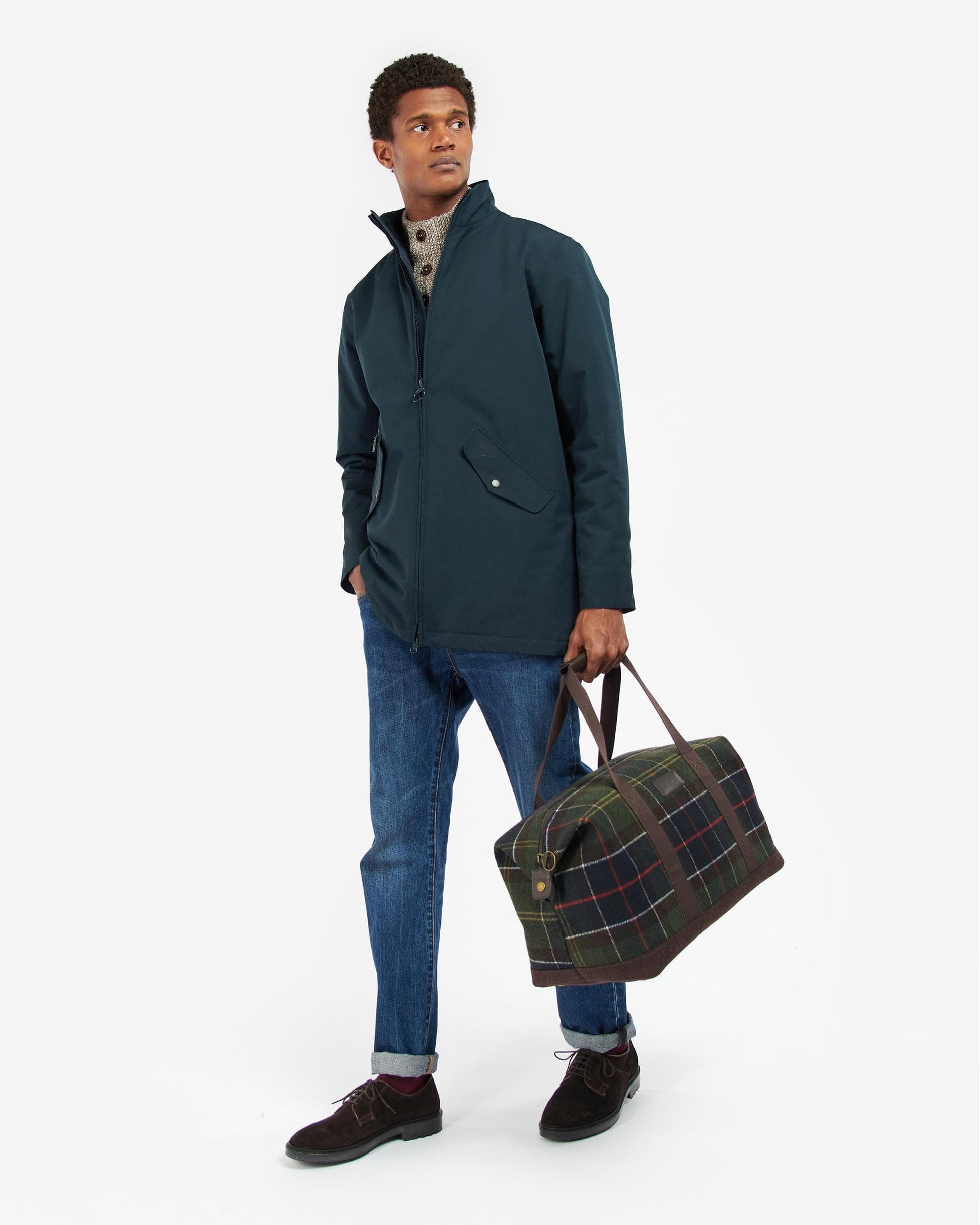 Barbour Cree Unisex Tartan Holdall