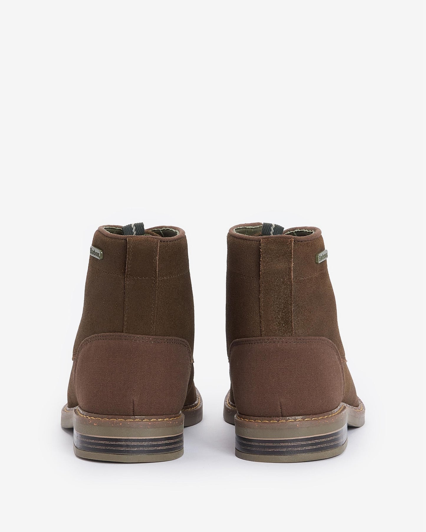 Barbour Deckham Mens Derby Boots - Khaki