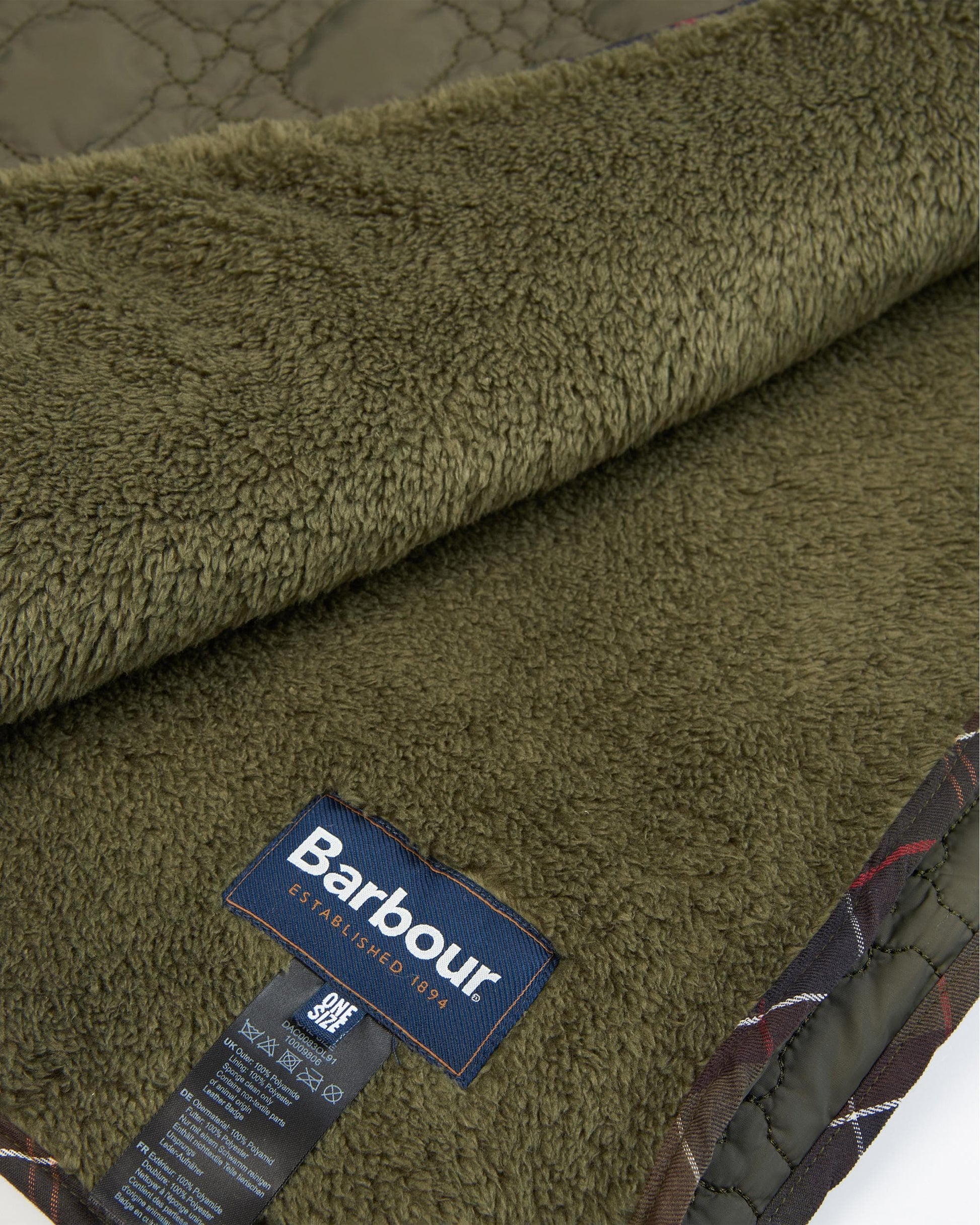 Barbour Dog Bone Quilted Blanket