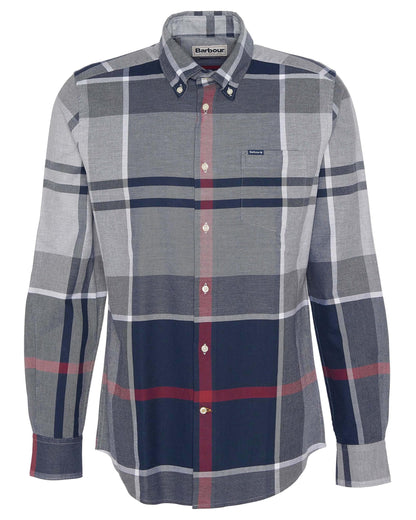 Barbour Dunoon Tailored Mens Shirt - Blue Granite