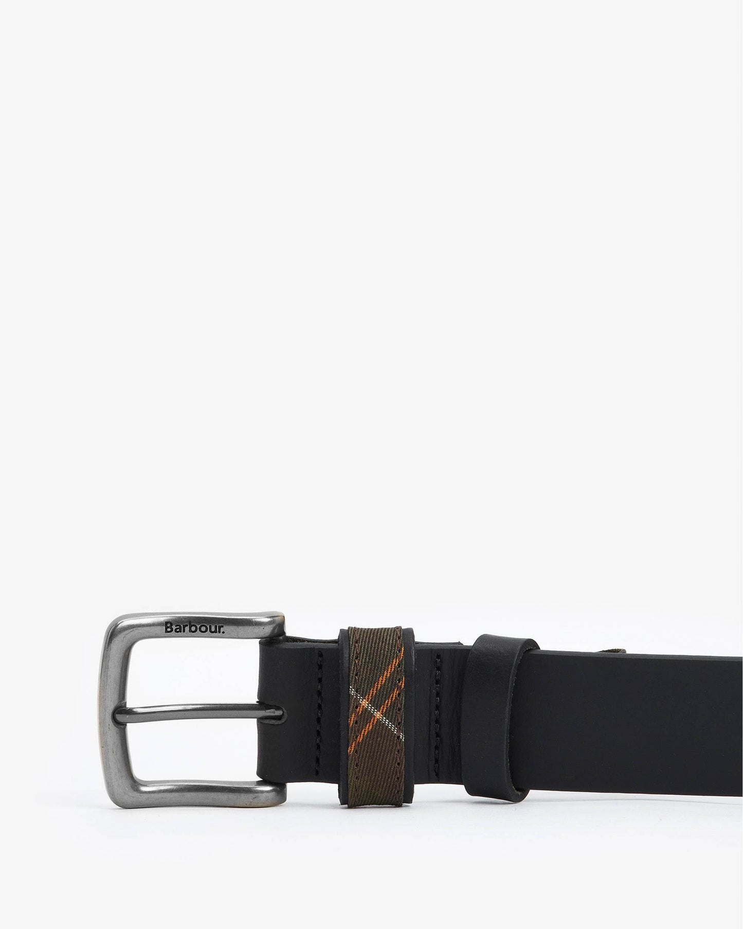 Barbour Esk Mens Leather Belt - Black