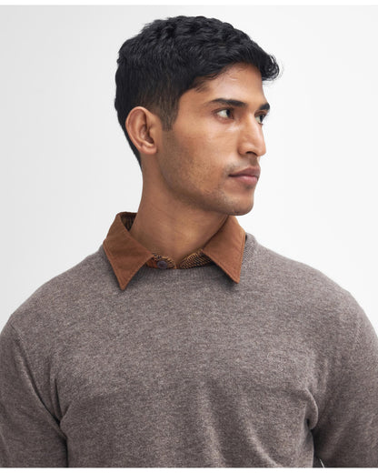 Barbour Essential Crew Neck Mens Jumper