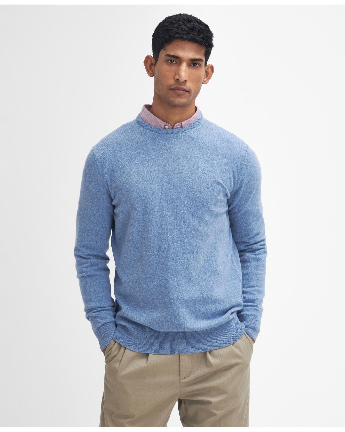 Barbour Essential Crew Neck Mens Jumper