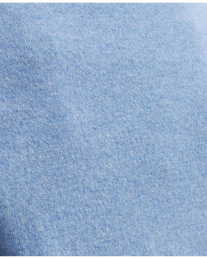Barbour Essential Crew Neck Mens Jumper - Cool Blue