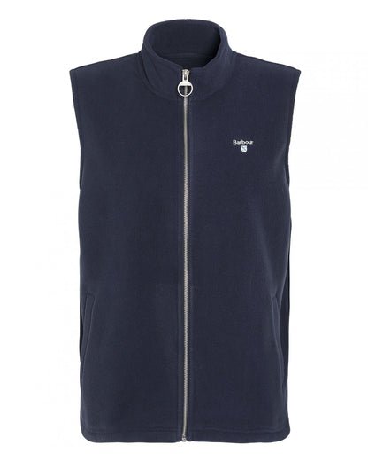 Barbour Essentials Mens Fleece Gilet - Navy