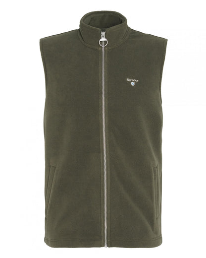 Barbour Essentials Mens Fleece Gilet - Mid Olive