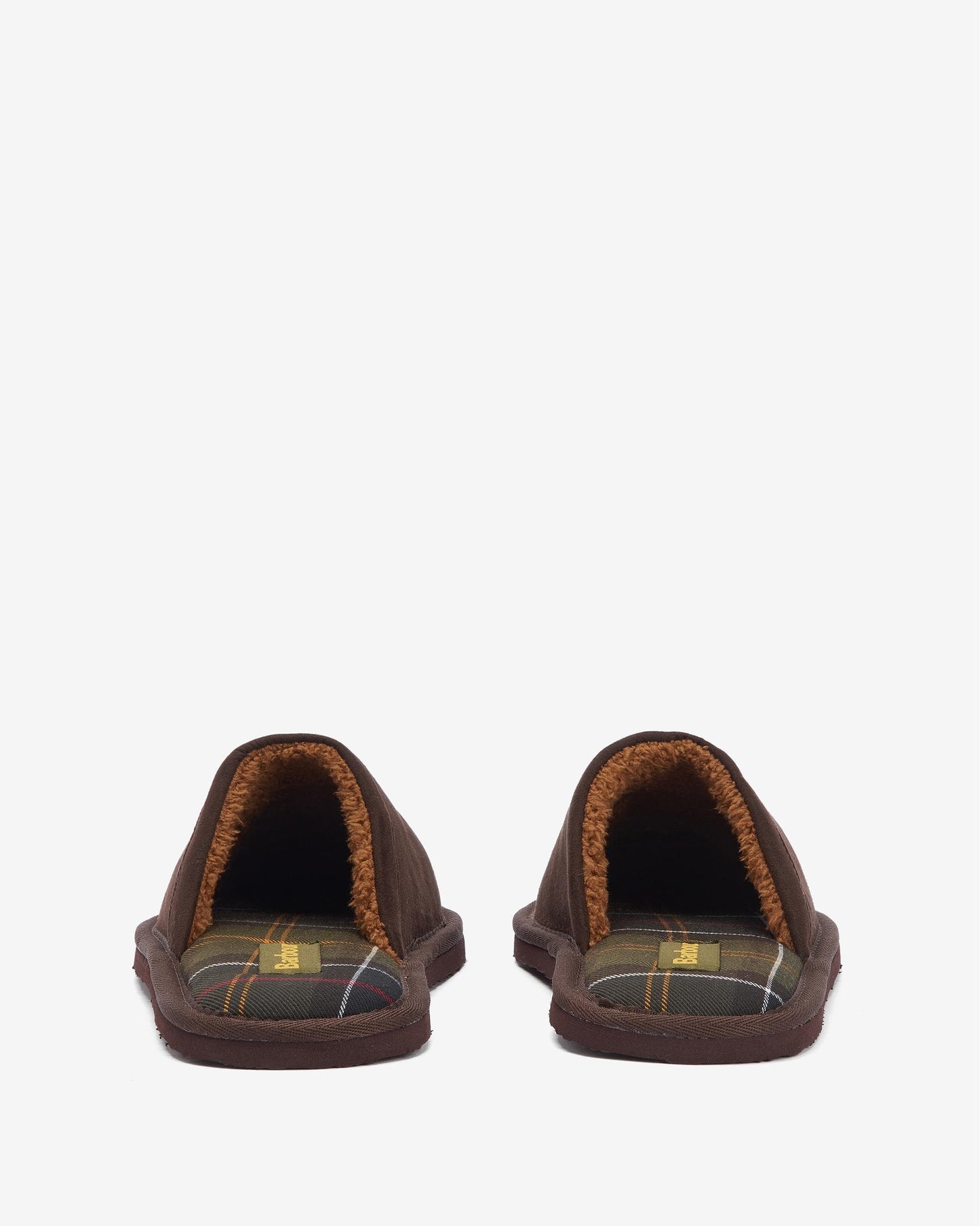 Barbour Everitt Mens Mule Slippers - Brown