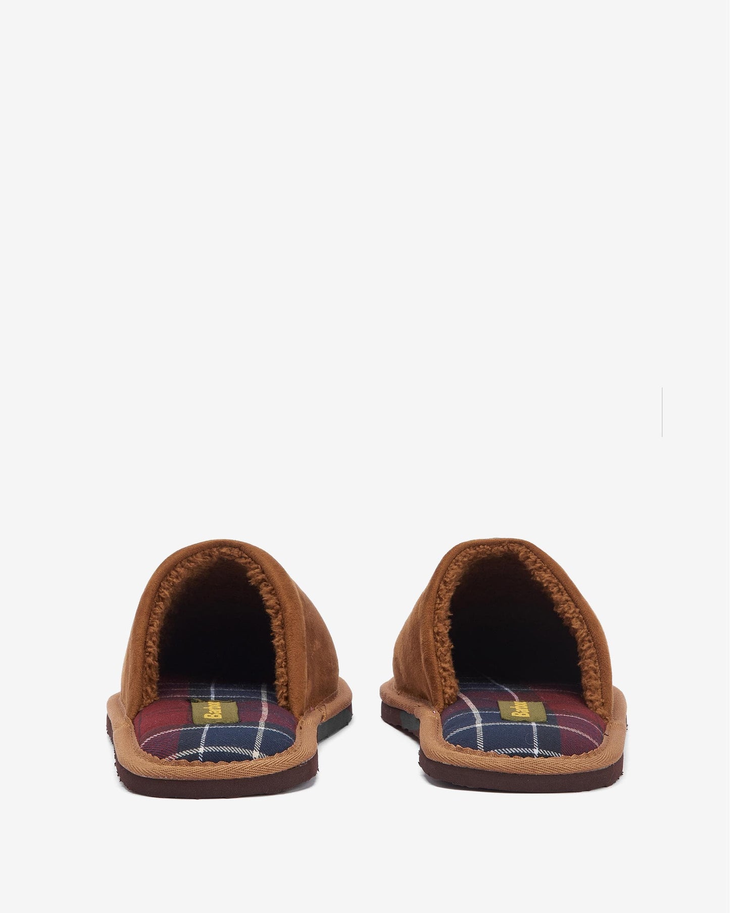 Barbour Everitt Mens Mule Slippers - Camel