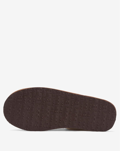 Barbour Everitt Mens Mule Slippers - Camel