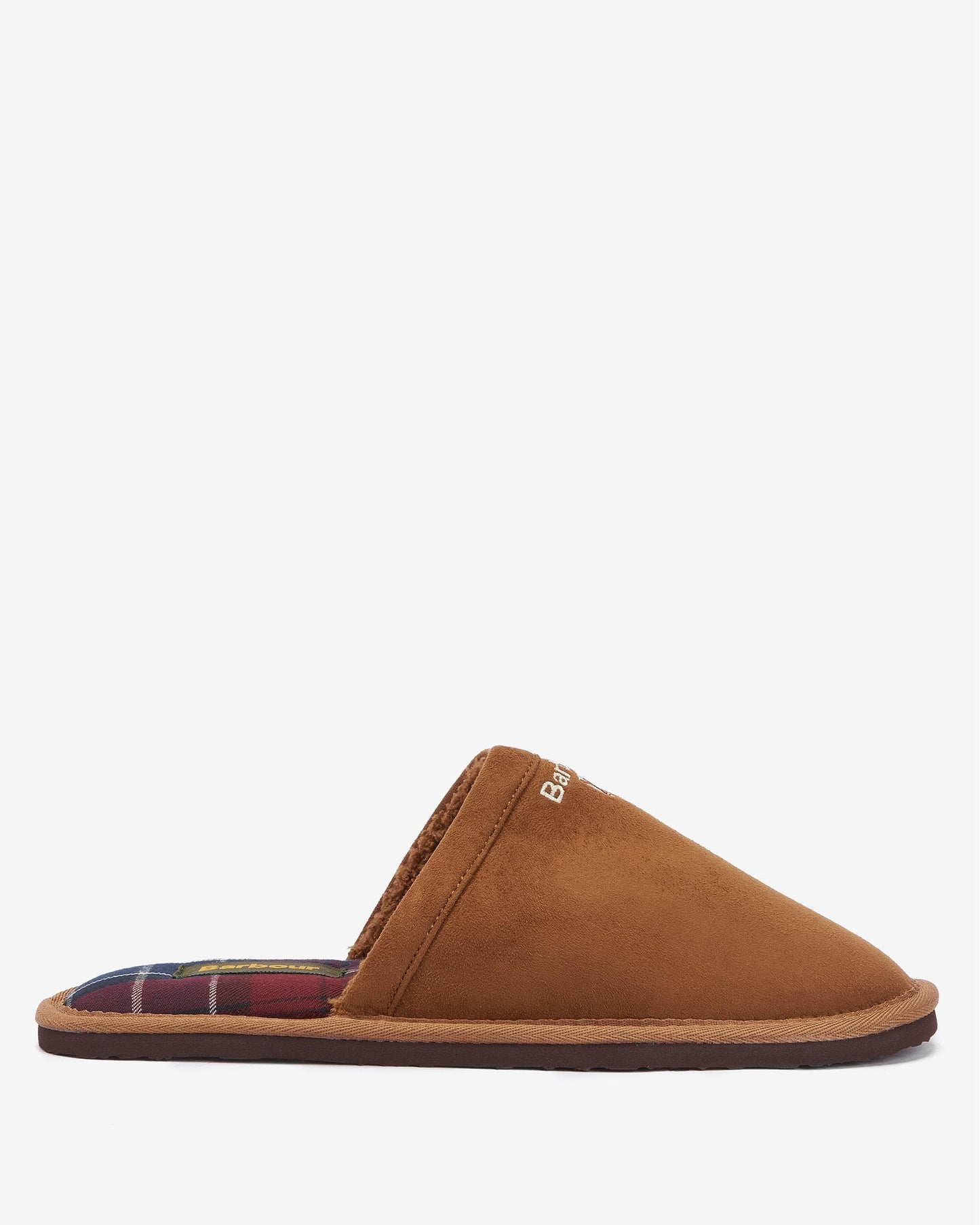 Barbour Everitt Mens Mule Slippers - Camel