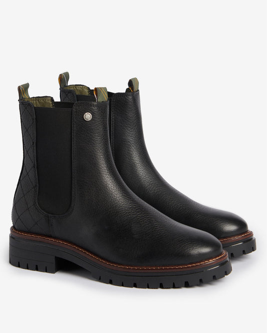 Barbour Evie Womens Chelsea Boots - Black