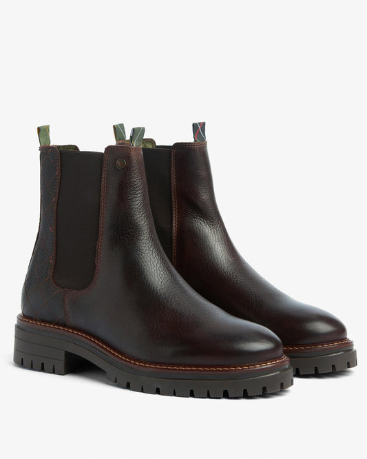 Barbour Evie Womens Chelsea Boots - Brown