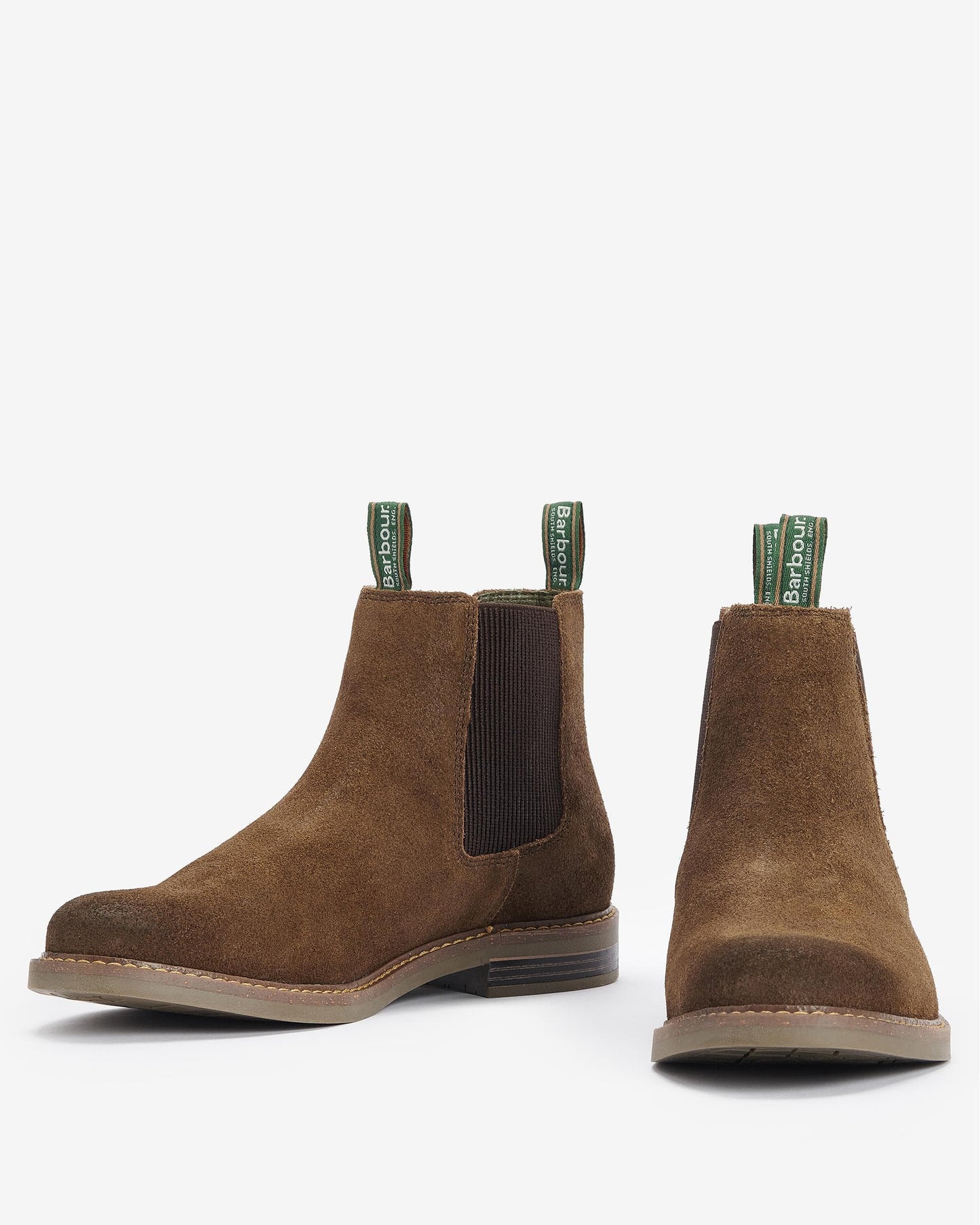 Barbour Farsley Mens Chelsea Boots - Khaki