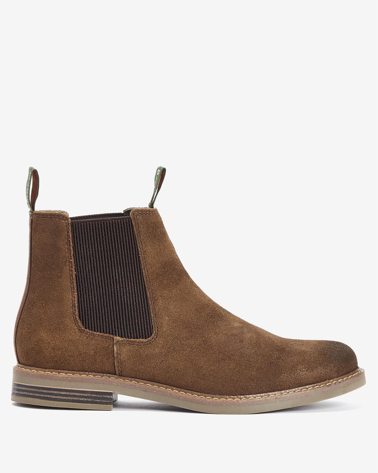 Barbour Farsley Mens Chelsea Boots - Khaki