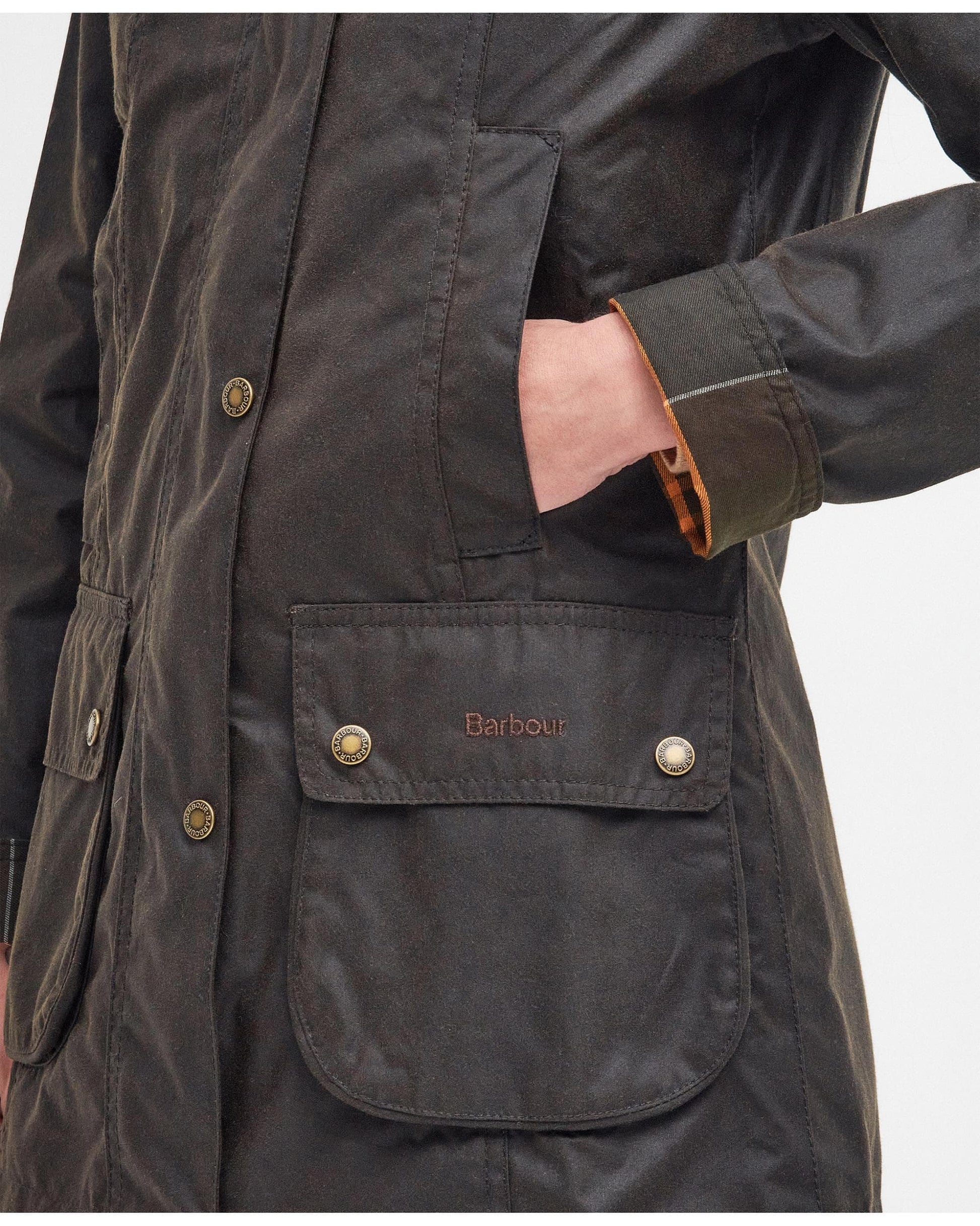 Barbour Fiddich Wax Womens Jacket