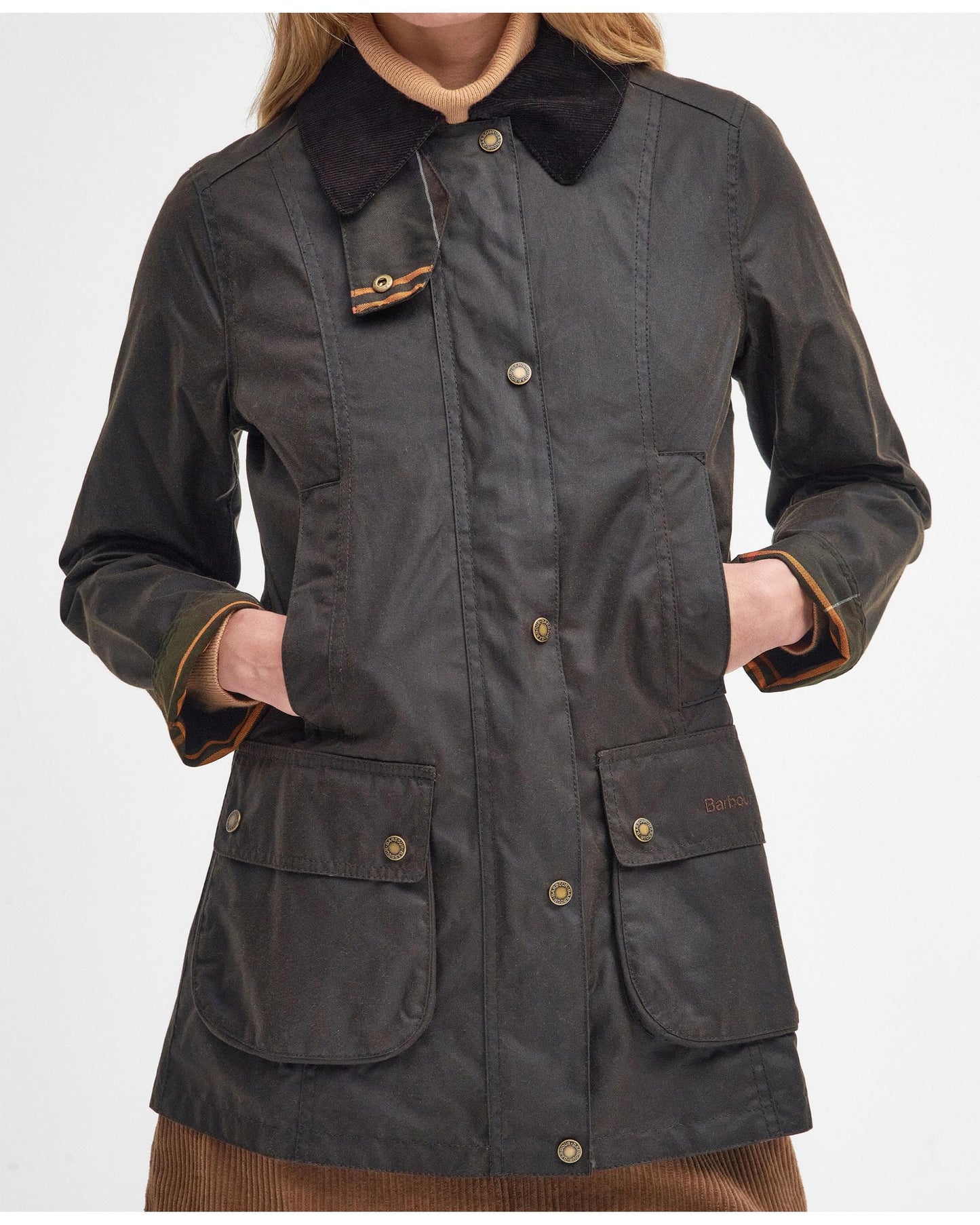 Barbour Fiddich Wax Womens Jacket