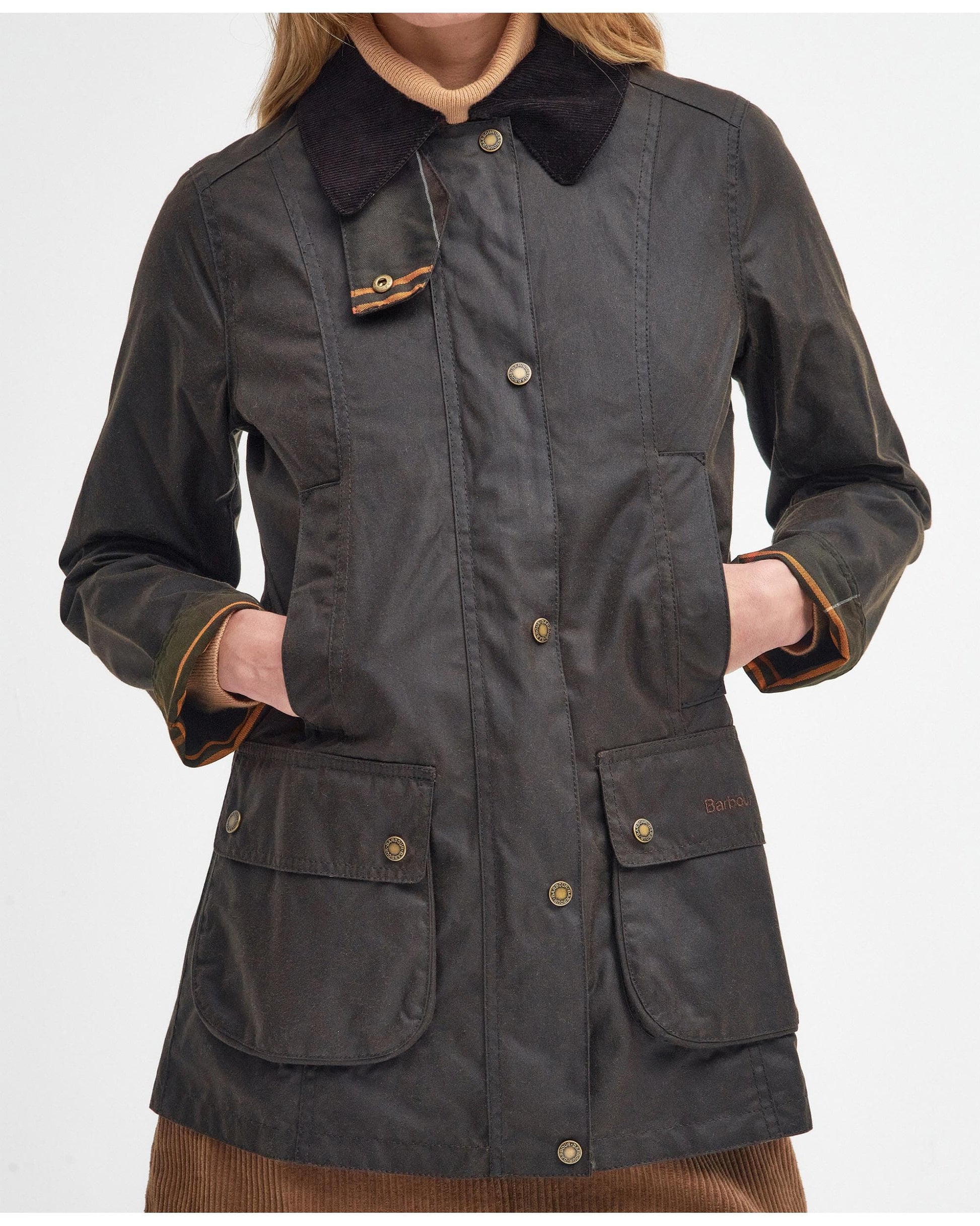 Barbour Fiddich Wax Womens Jacket