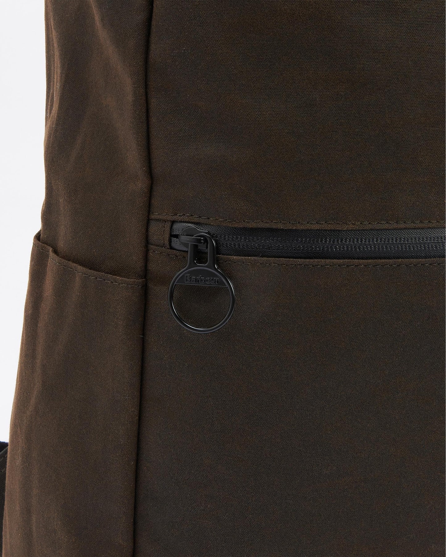 Barbour Field Unisex Wax Fold Over Top Backpack