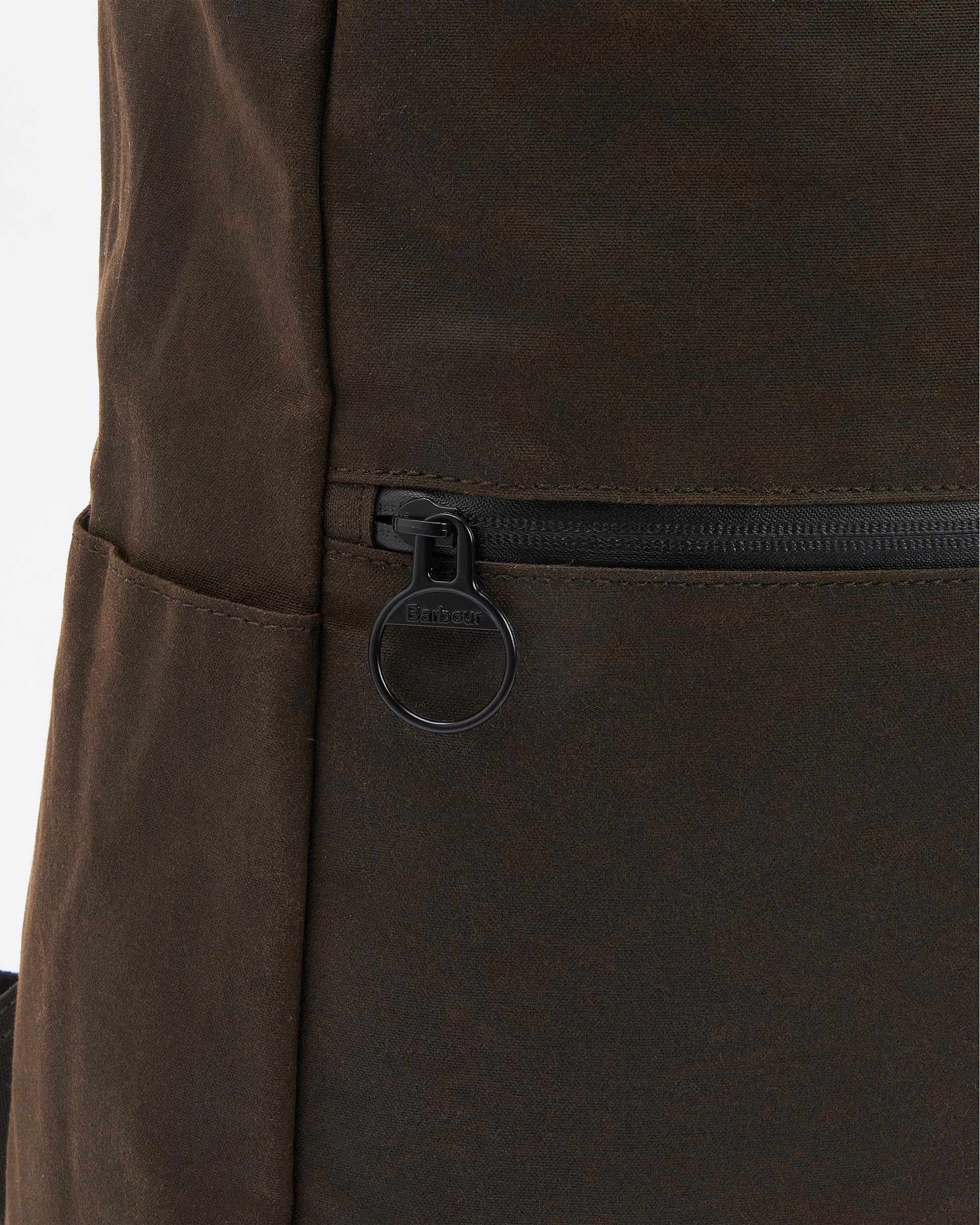 Barbour Field Unisex Wax Fold Over Top Backpack