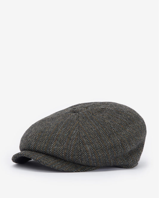 Barbour Fyne Mens Tweed Baker Boy Cap