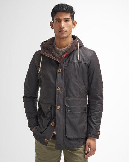 Barbour Game Mens Wax Parka