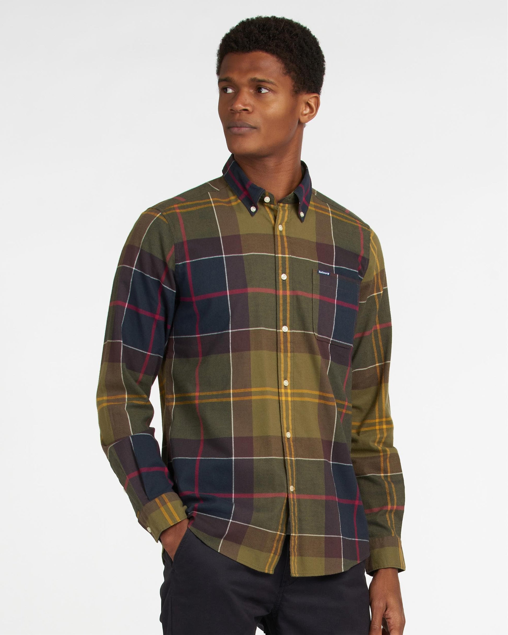 Barbour Glendale Tailored Mens Shirt Classic Tartan – CHO