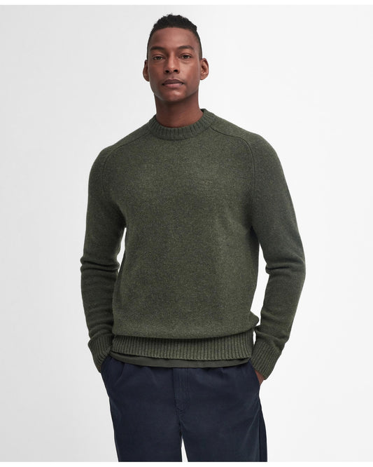 Barbour Grangetown Mens Crew Neck Knitted Sweater