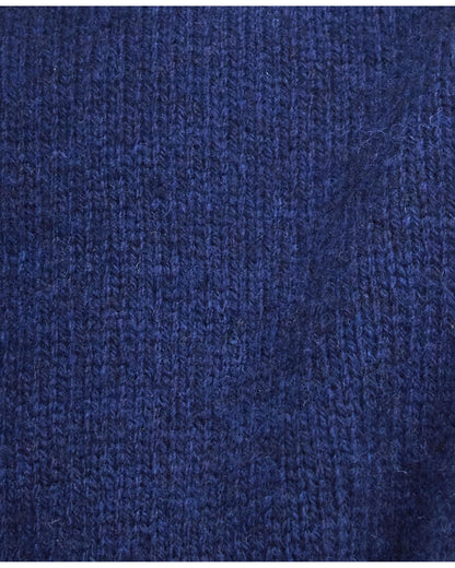 Barbour Grangetown Mens Crew Neck Knitted Sweater - Inky Blue
