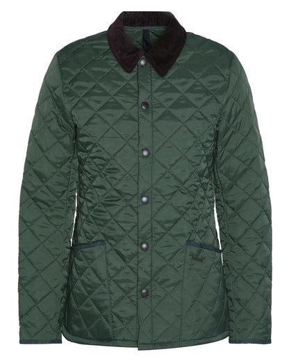 Barbour Heritage Liddesdale Quilted Mens Jacket - Racing Green